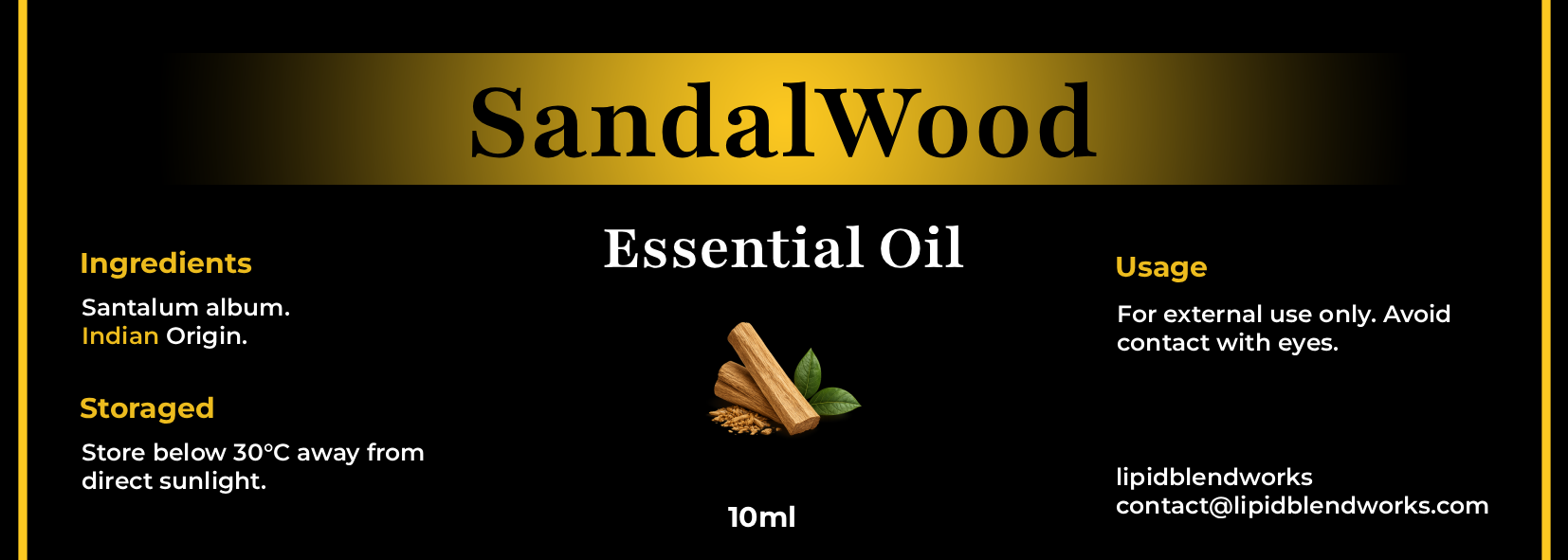 Indian Sandalwood Essential Oil