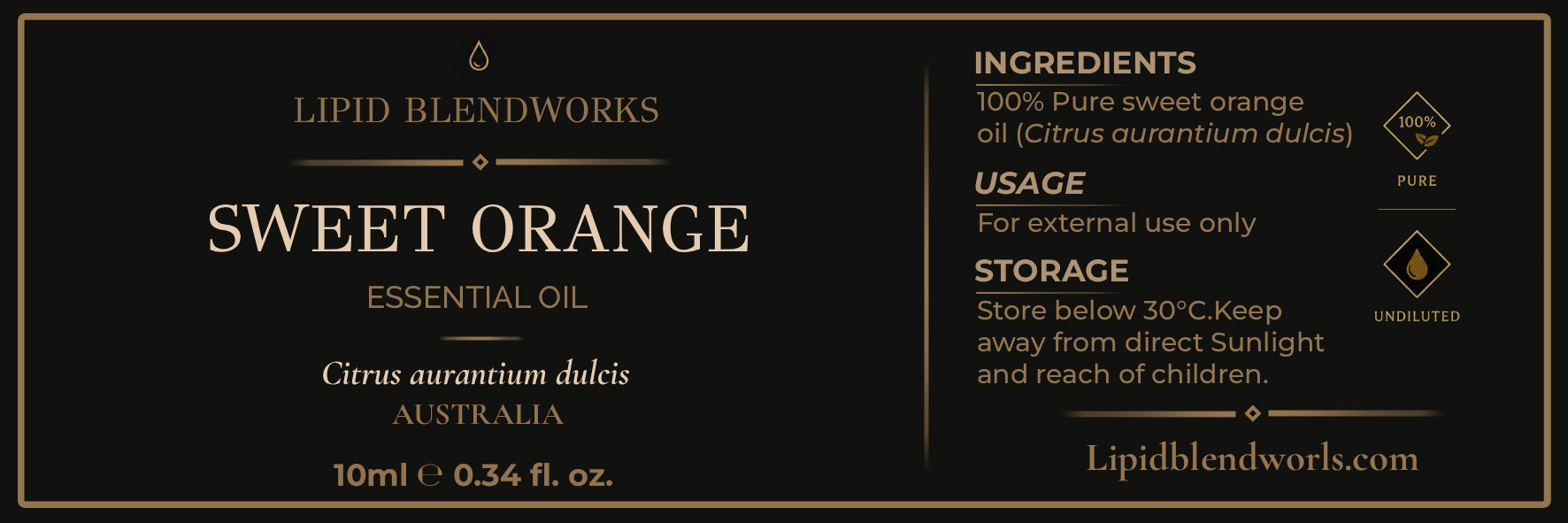 Sweet Orange Essential Oil
