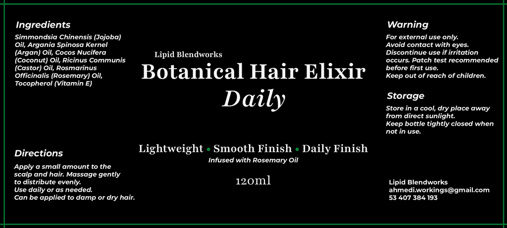 Botanical Hair Elixir Daily